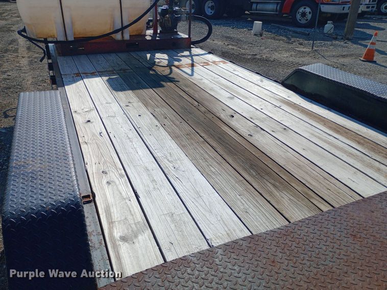 image for item DP1216 2016 Texas Pride equipment trailer with fluid mixer