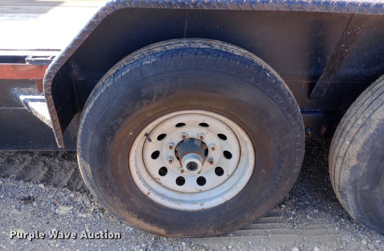 image for item DP1216 2016 Texas Pride equipment trailer with fluid mixer