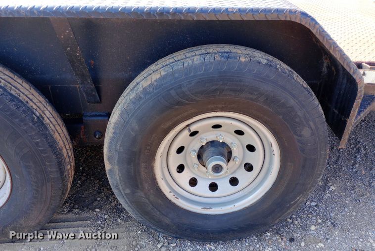 image for item DP1216 2016 Texas Pride equipment trailer with fluid mixer