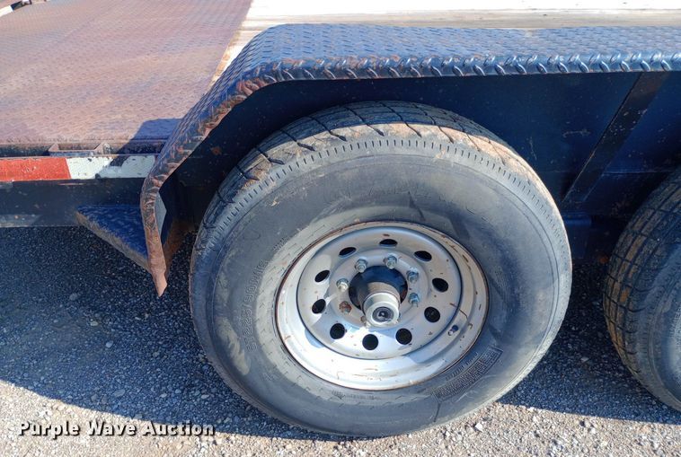 image for item DP1216 2016 Texas Pride equipment trailer with fluid mixer