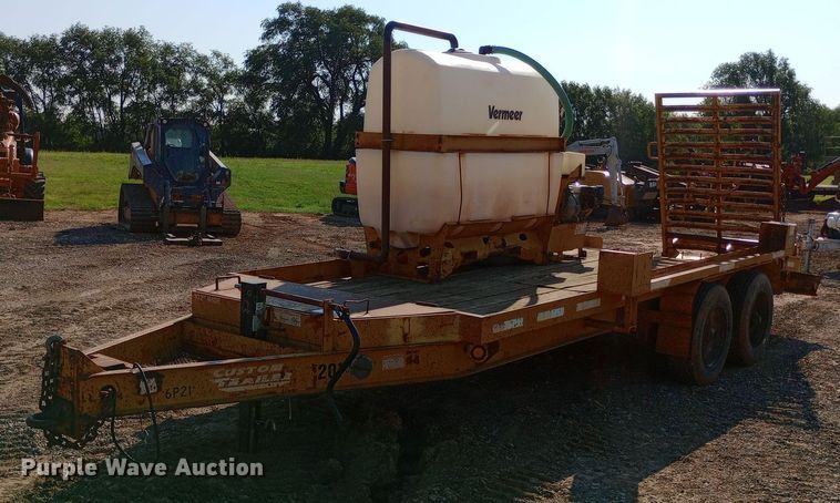 image for item DP1217 2001 Custom Weld Trailer directional boring unit trailer