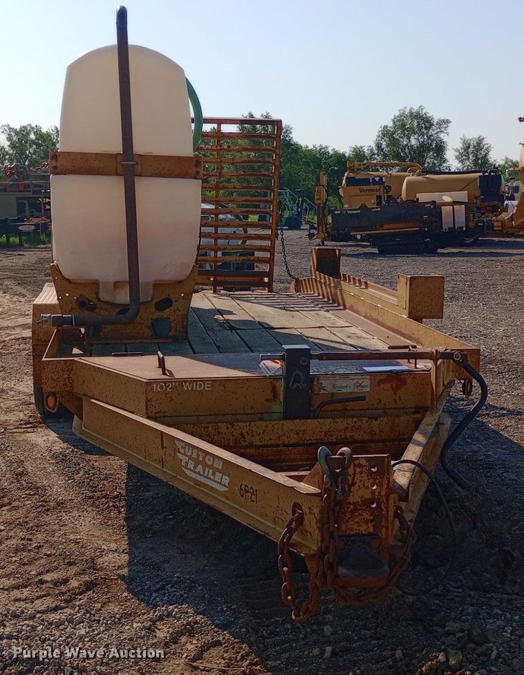 image for item DP1217 2001 Custom Weld Trailer directional boring unit trailer