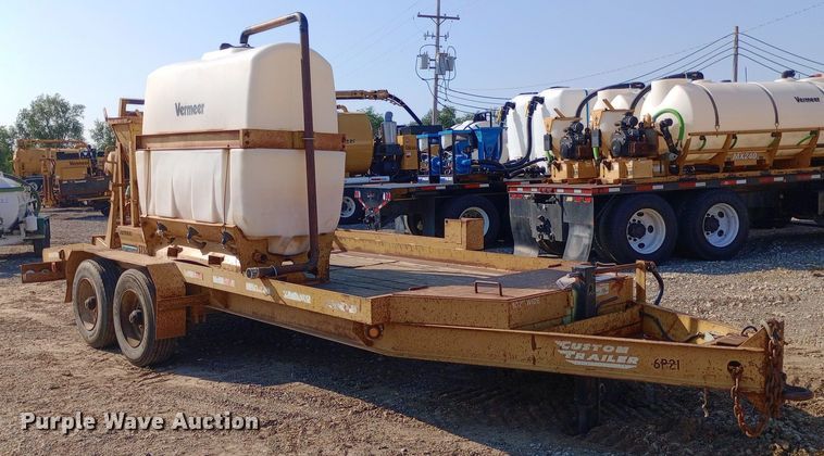 image for item DP1217 2001 Custom Weld Trailer directional boring unit trailer