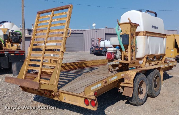 image for item DP1217 2001 Custom Weld Trailer directional boring unit trailer