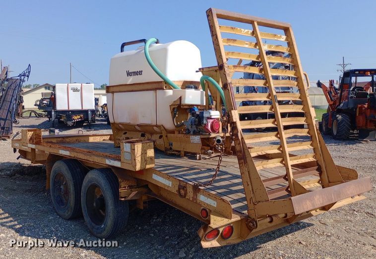 image for item DP1217 2001 Custom Weld Trailer directional boring unit trailer