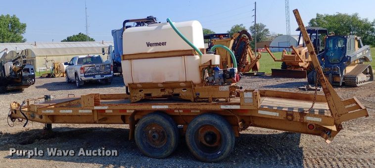 image for item DP1217 2001 Custom Weld Trailer directional boring unit trailer