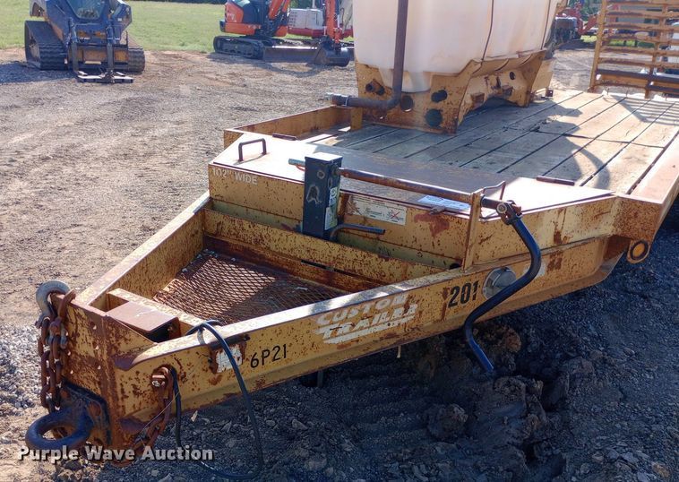 image for item DP1217 2001 Custom Weld Trailer directional boring unit trailer