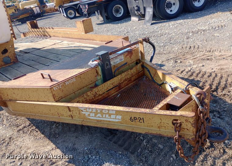 image for item DP1217 2001 Custom Weld Trailer directional boring unit trailer