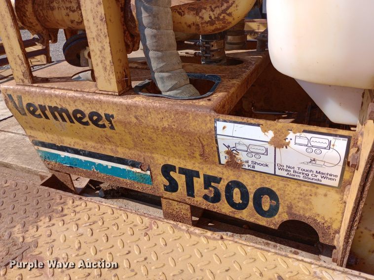 image for item DP1217 2001 Custom Weld Trailer directional boring unit trailer