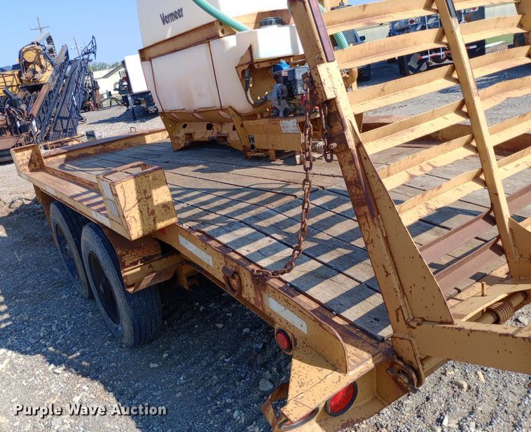 image for item DP1217 2001 Custom Weld Trailer directional boring unit trailer