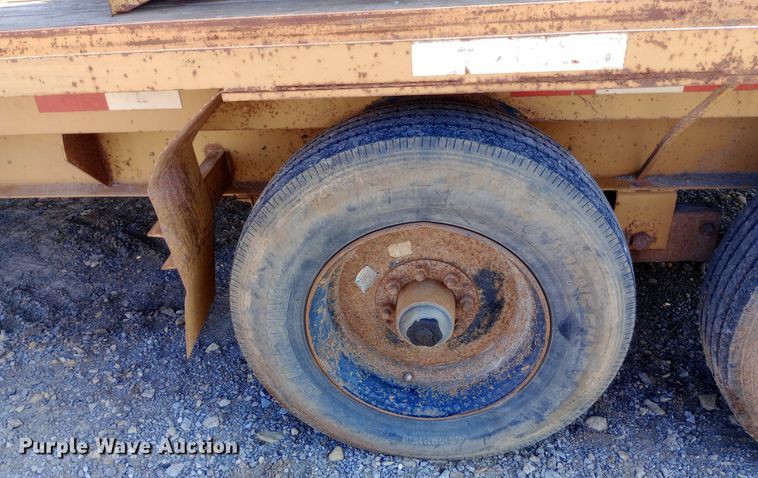 image for item DP1217 2001 Custom Weld Trailer directional boring unit trailer