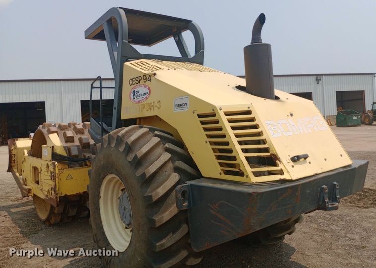 image for item DP1275 2000 Bomag BW213PDH-3 single drum vibratory roller