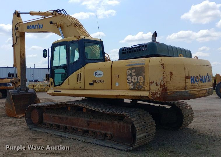 image for item DP1276 2002 Komatsu PC300LC-7 excavator