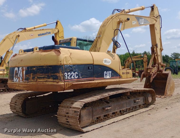 image for item DP1277 2003 Caterpillar 322CL excavator