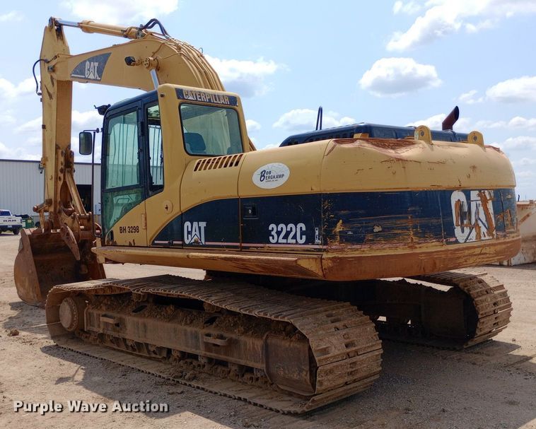 image for item DP1277 2003 Caterpillar 322CL excavator