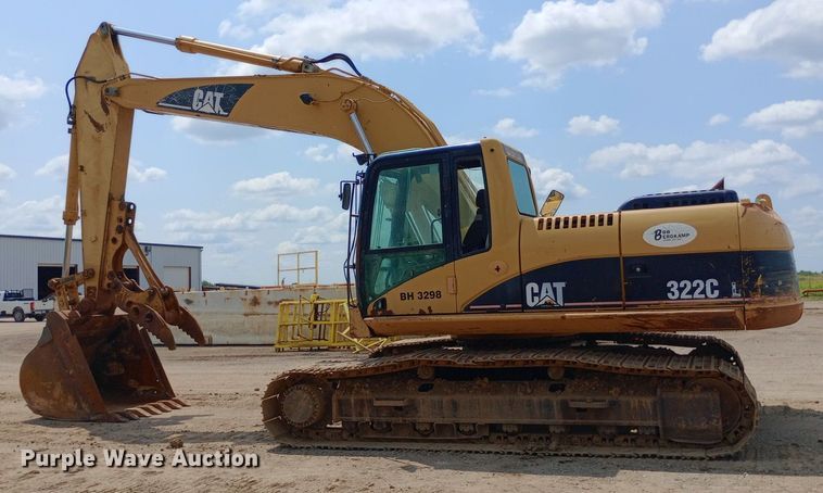 image for item DP1277 2003 Caterpillar 322CL excavator