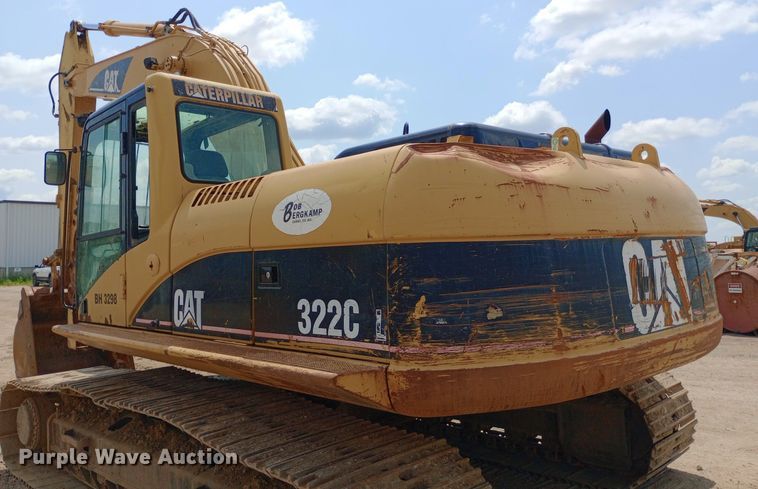 image for item DP1277 2003 Caterpillar 322CL excavator