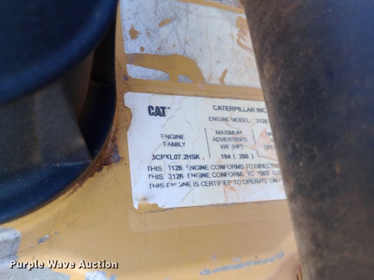 image for item DP1277 2003 Caterpillar 322CL excavator
