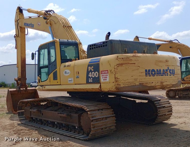 image for item DP1280 2009 Komatsu PC400LC-8 excavator
