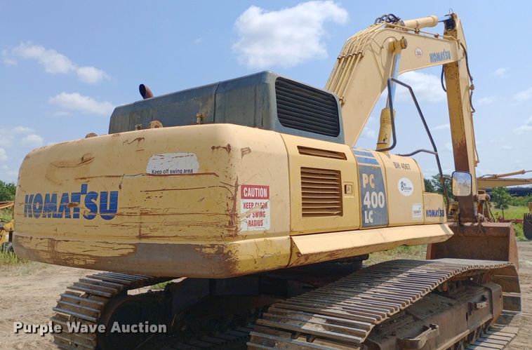 image for item DP1280 2009 Komatsu PC400LC-8 excavator