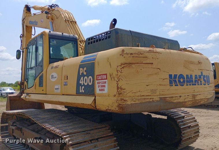 image for item DP1280 2009 Komatsu PC400LC-8 excavator