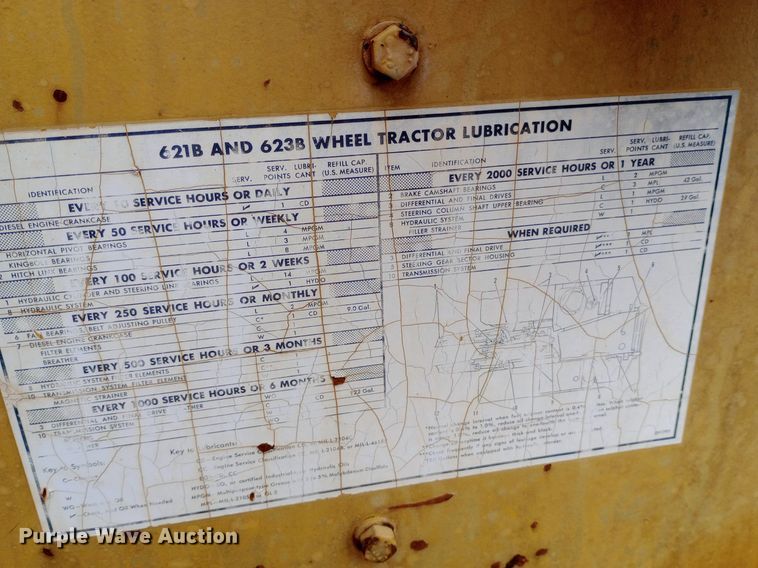 image for item DP1292 1974 Caterpillar 623B water wagon