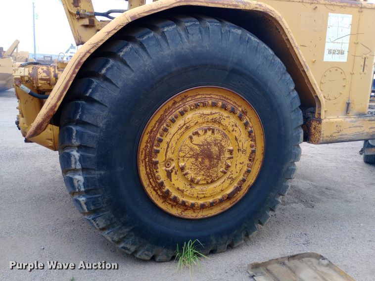 image for item DP1292 1974 Caterpillar 623B water wagon