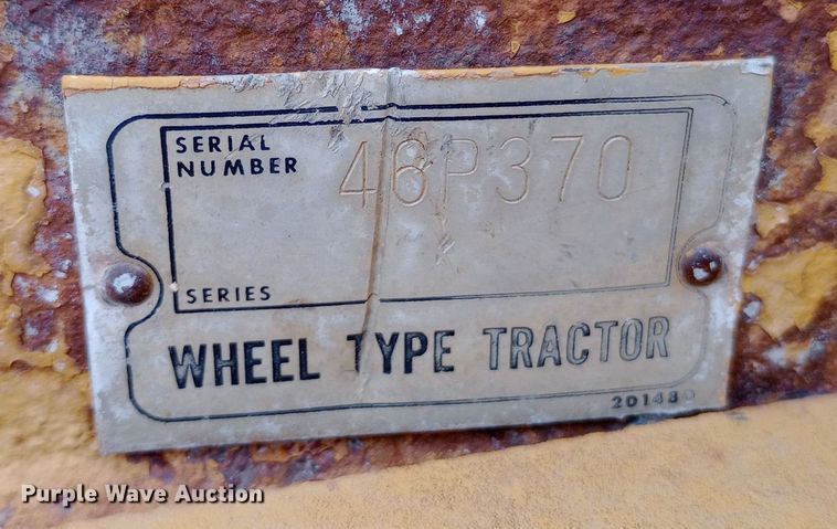 image for item DP1292 1974 Caterpillar 623B water wagon