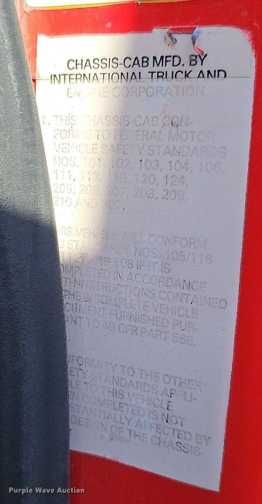 image for item DP6577 2004 International 7400 dump truck