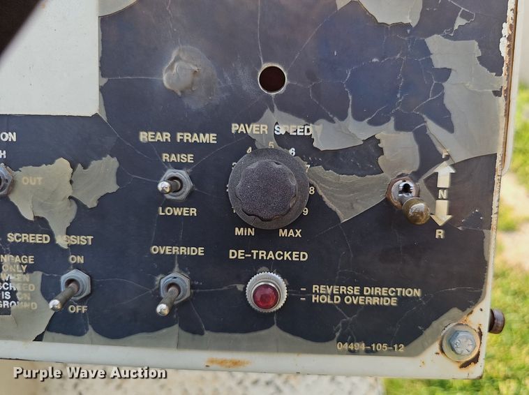 image for item DP6585 Terex Cedar Rapids CR562 paver