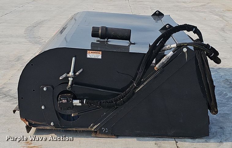 image for item DP6610 Haugen HPB72 skid steer sweeper