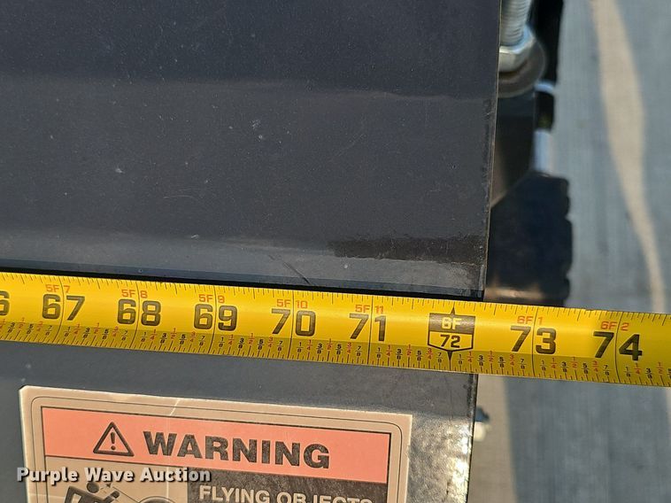 image for item DP6610 Haugen HPB72 skid steer sweeper