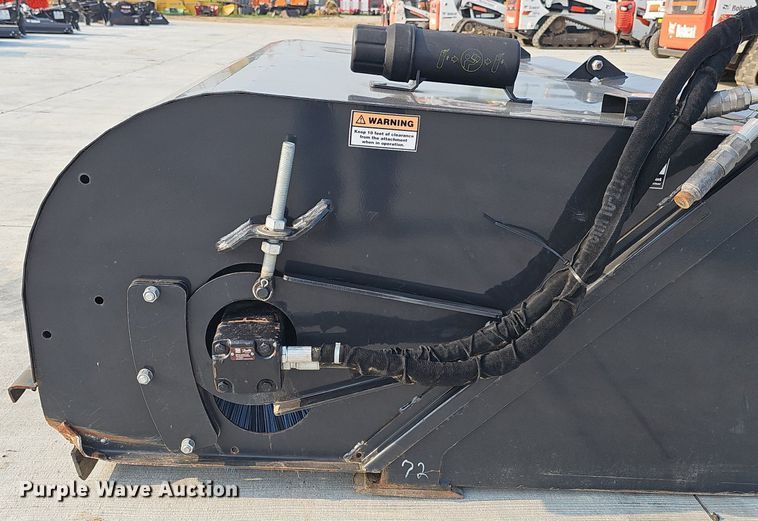 image for item DP6610 Haugen HPB72 skid steer sweeper