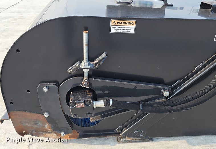 image for item DP6611 Haugen  HPB72 skid steer sweeper