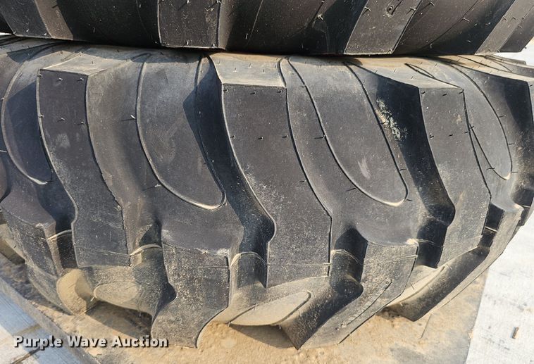 image for item DP6612 (2) Bobcat 14.9-24 wheels and tires