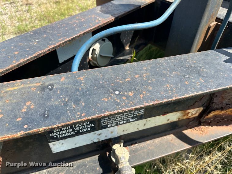 image for item DP8436 2001 Felling FT40 equipment trailer