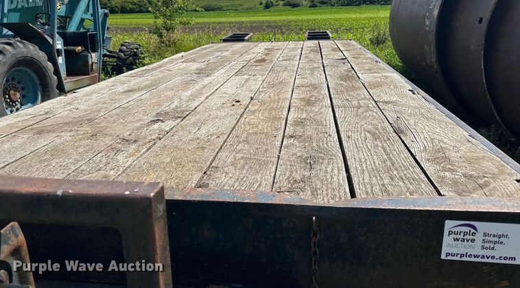 image for item DP8436 2001 Felling FT40 equipment trailer