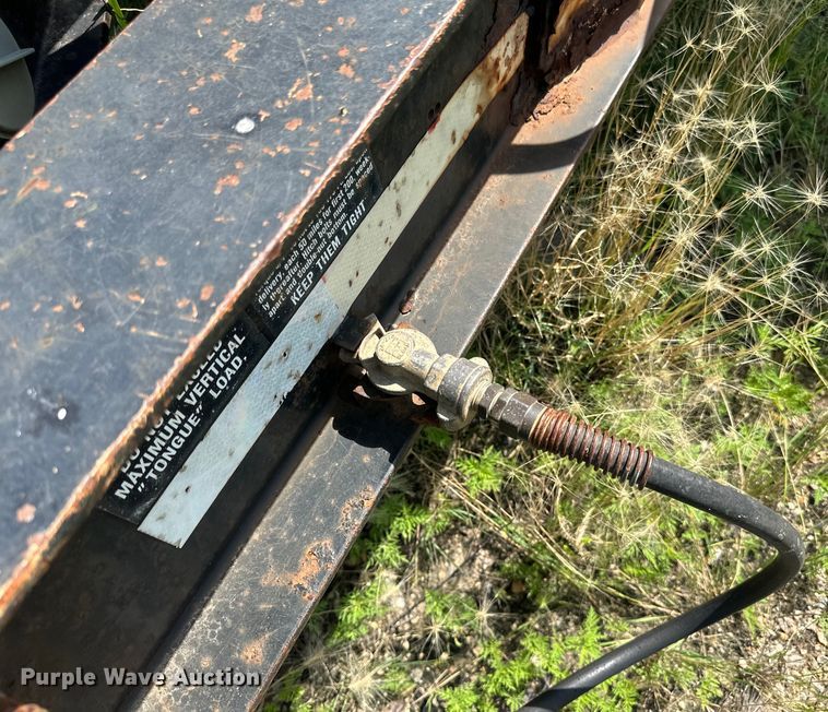 image for item DP8436 2001 Felling FT40 equipment trailer