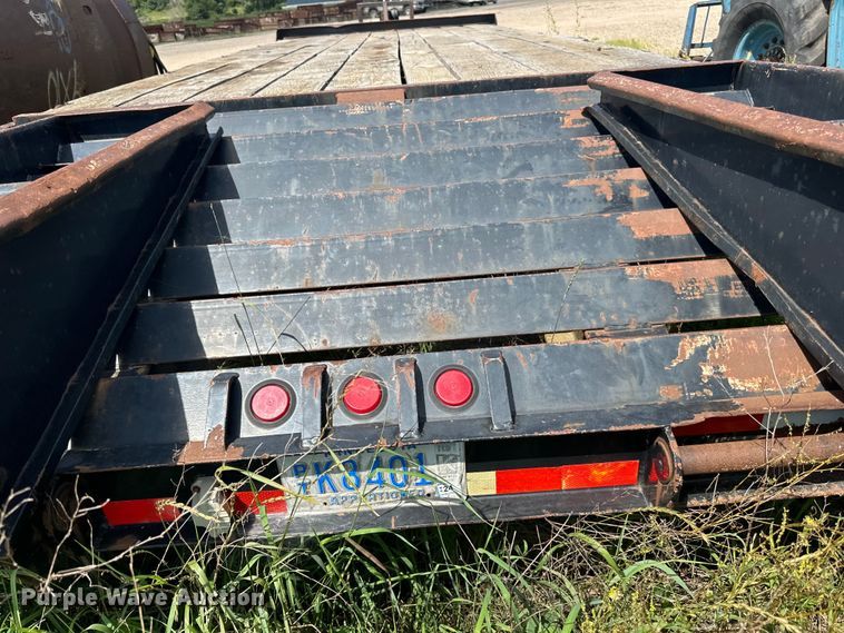 image for item DP8436 2001 Felling FT40 equipment trailer