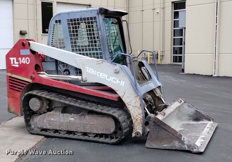 image for item DQ6166 2008 Takeuchi TL140 tracked skid steer loader
