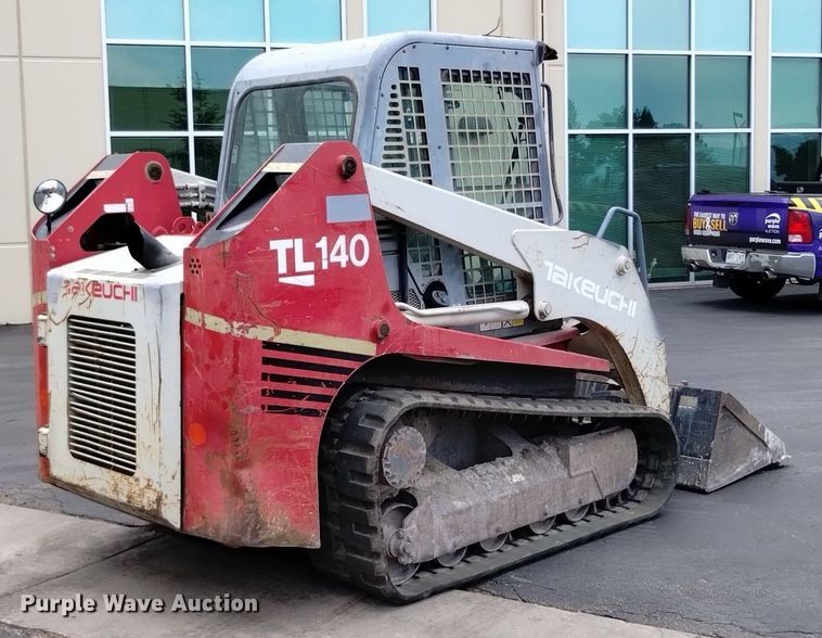 image for item DQ6166 2008 Takeuchi TL140 tracked skid steer loader