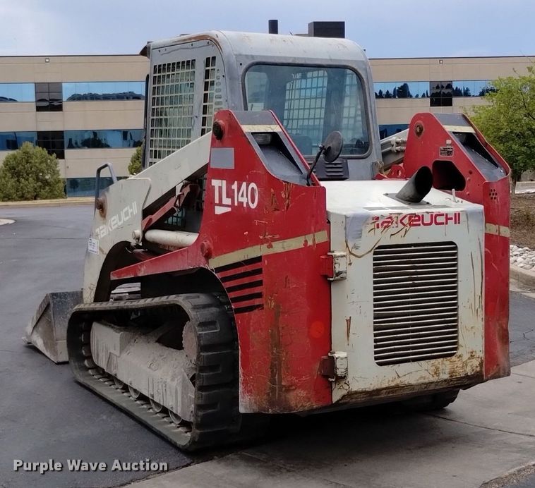 image for item DQ6166 2008 Takeuchi TL140 tracked skid steer loader