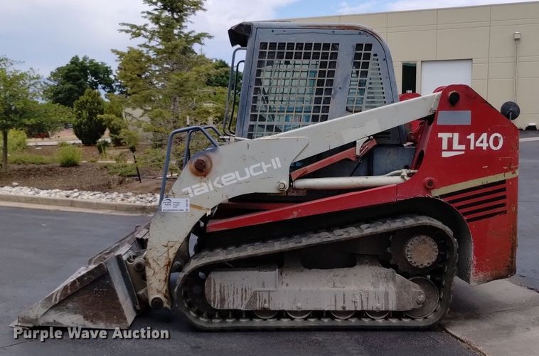 image for item DQ6166 2008 Takeuchi TL140 tracked skid steer loader