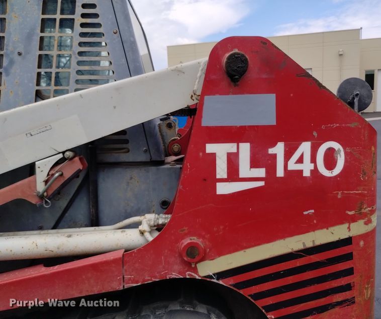 image for item DQ6166 2008 Takeuchi TL140 tracked skid steer loader
