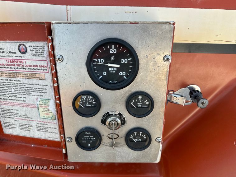 image for item DQ6891 Air Burners T-400 air curtain trench burner