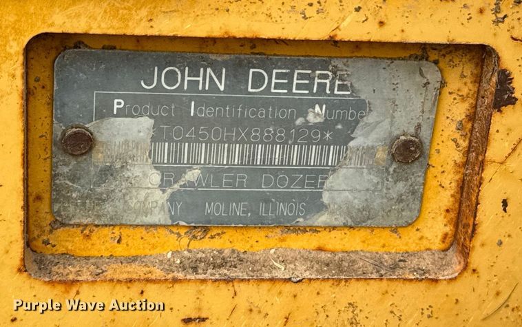 image for item DQ6903 2000 John Deere 450H LGP dozer