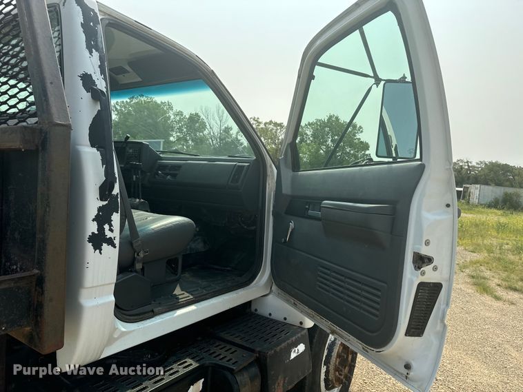 image for item DQ6904 1997 GMC C7500 roll-off container truck