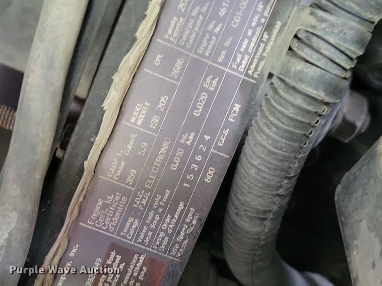 image for item DR4315 2002 Sterling SC8000 street sweeper truck