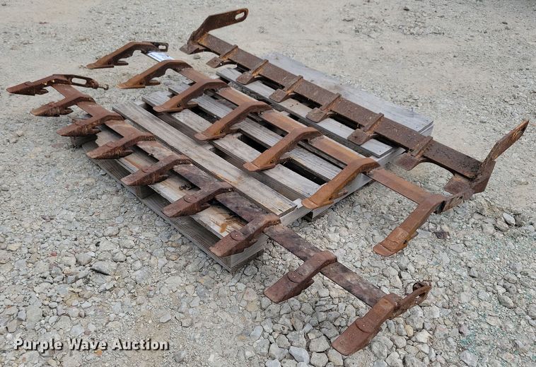 image for item DR4360 (3) skid steer bucket tooth bars