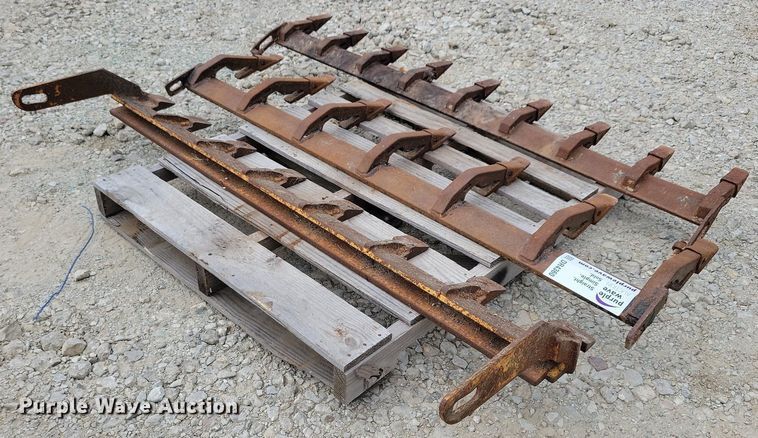 image for item DR4360 (3) skid steer bucket tooth bars